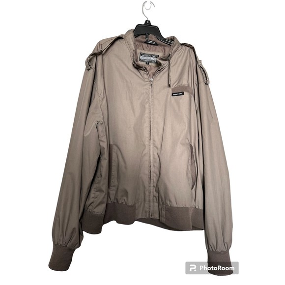 Vintage Member’s Only Jacket taupe size XL men’s‎